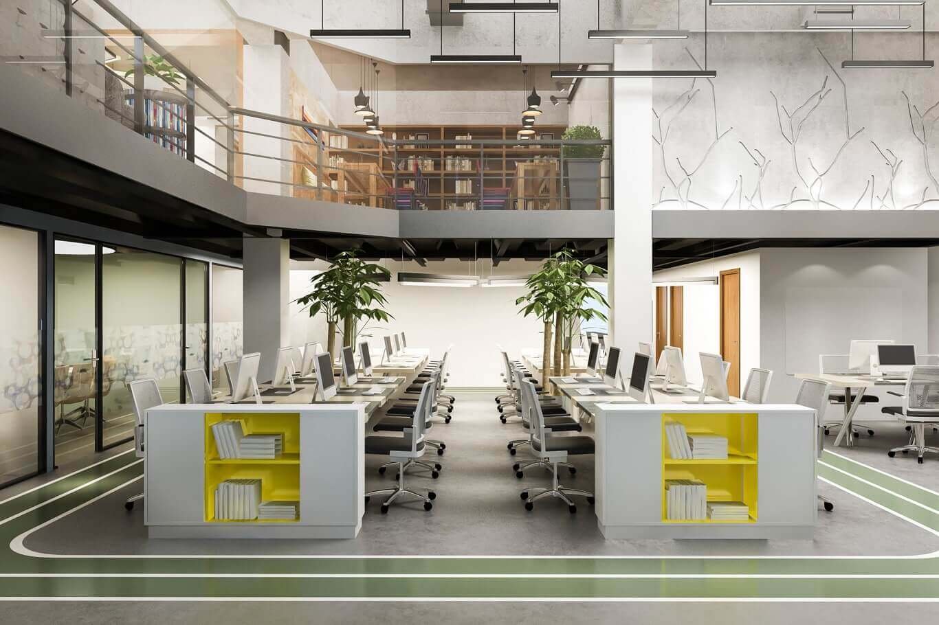 7 Top Modern Office Interior Design Trends for 2023 - Dezinespace