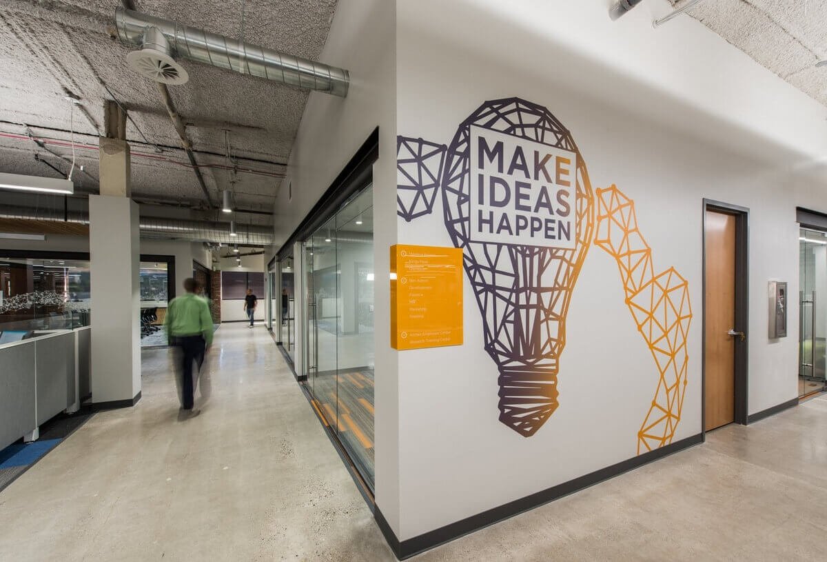Office Wall Design Ideas and Crafting a Unique Identity