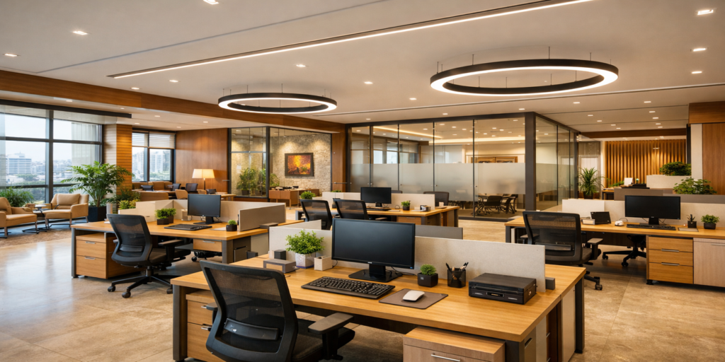 Modern Office Interior Design Ideas for Indian Workspaces