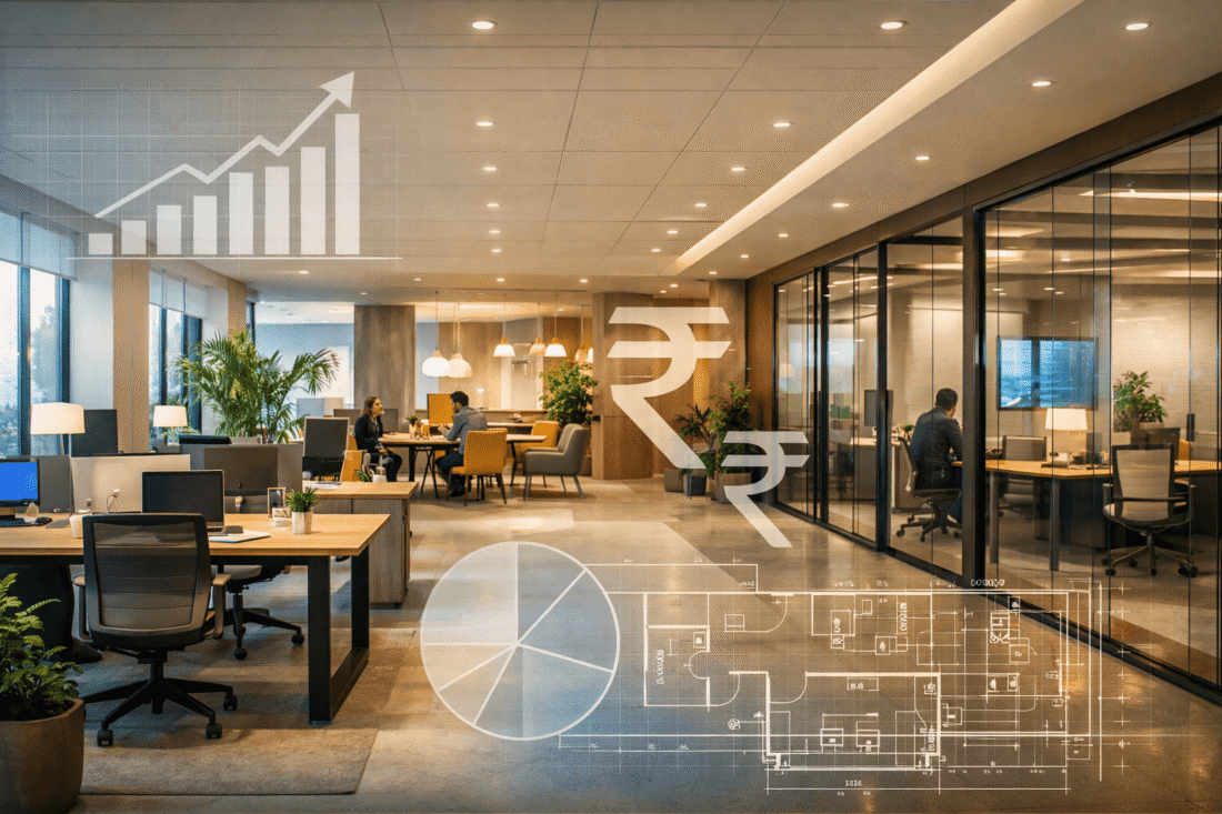 Office Interior Design Cost in India